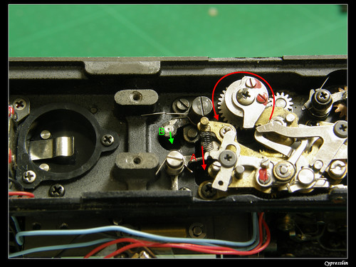 快门——反光镜连动1