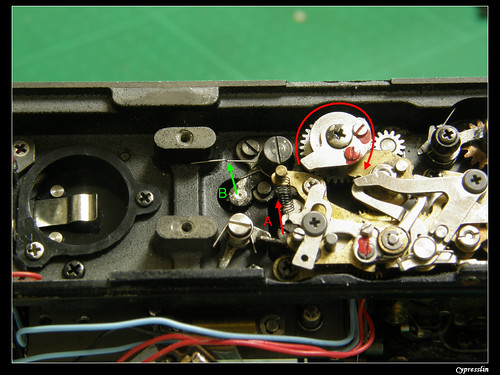 快门——反光镜连动3